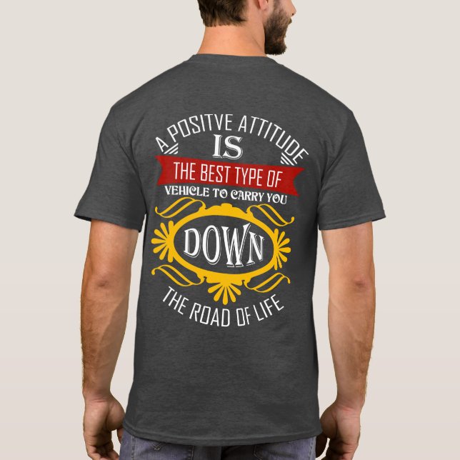 CAMISETA SKILLHAUSE - ACTITUD POSITIVA (Reverso)