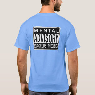 CAMISETA SKILLHAUSE - ADVISORY MENTAL - TEORÍAS ABSURDAS