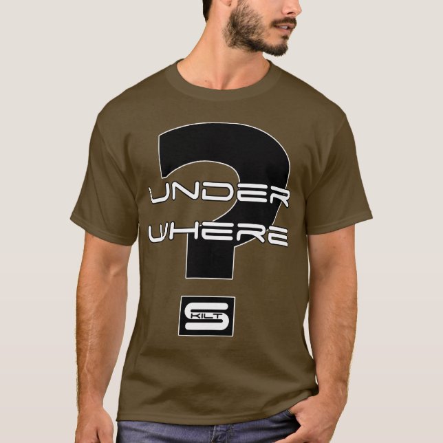 Camiseta ¿Skilt - debajo de donde? (Anverso)