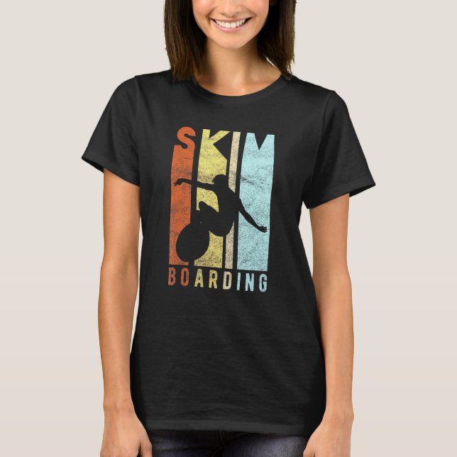 Camiseta Skim Boarding Sporty Skimboarding Surf Er (Anverso)