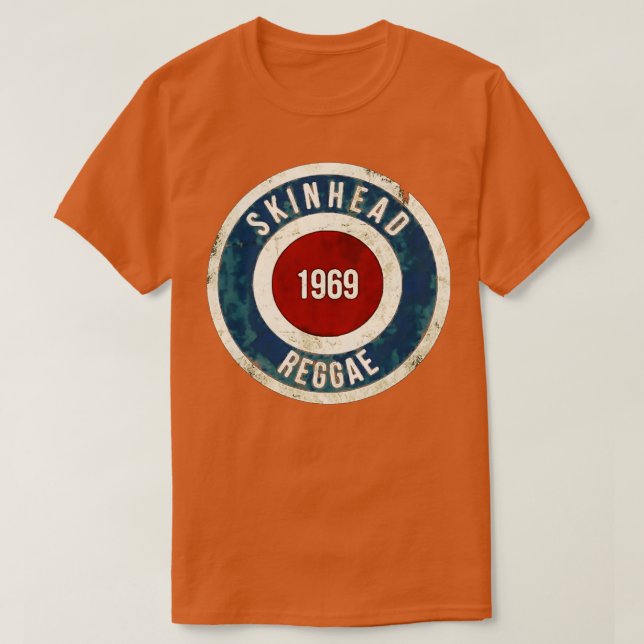 Camiseta Skinhead 1969 Mods Reggae (Diseño del anverso)