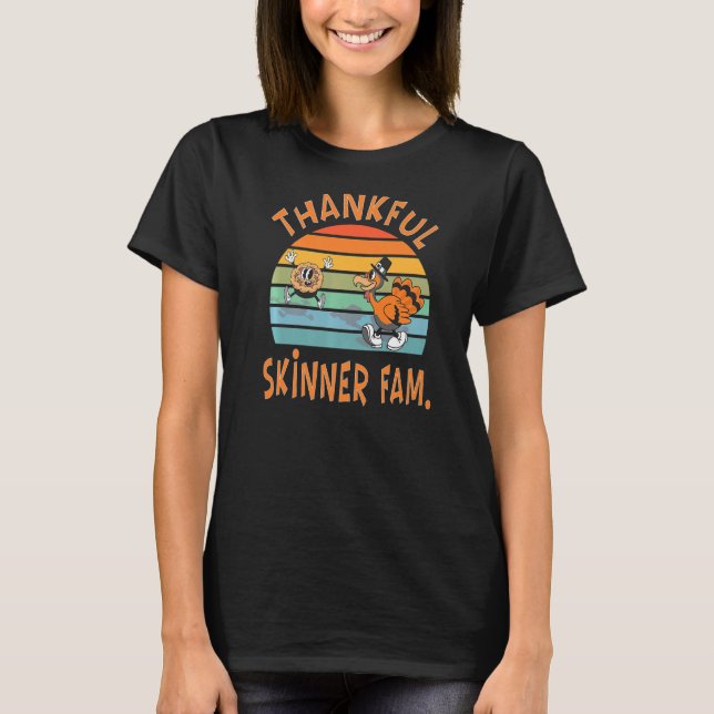 Camiseta Skinner Family  Thanksgiving Reunion Party (Anverso)