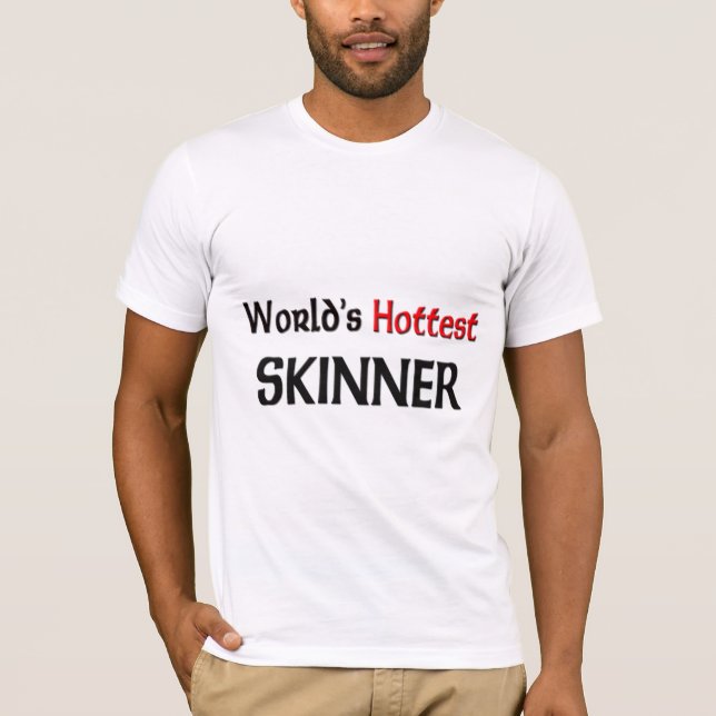 Camiseta Skinner más caliente del mundo (Anverso)