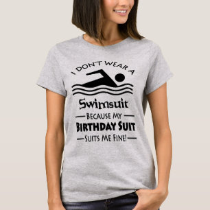 Camiseta Skinny Dipping Birthday Suite