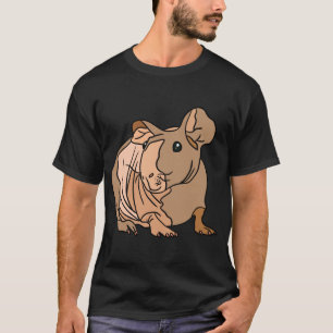 Camiseta Skinny Pig Guinea Pig Pegatina