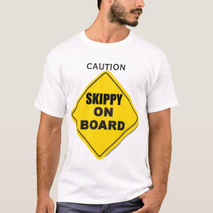 Camiseta skippy a bordo
