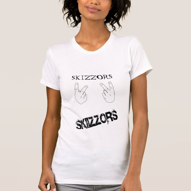 Camiseta Skizzors femenino 2 (Anverso)