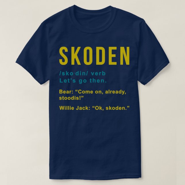 Camiseta Skoden from Reservation Dog s 1  (Diseño del anverso)