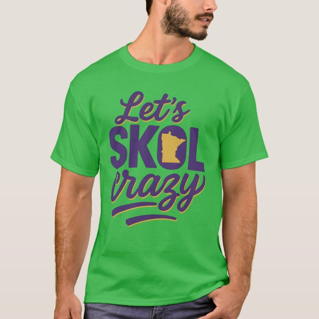 Camiseta Skol Crazy Minnesota (Anverso)