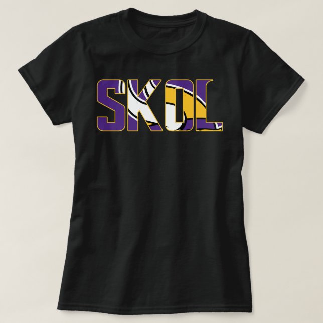 Camiseta SKOL Vikings Classic T (Diseño del anverso)