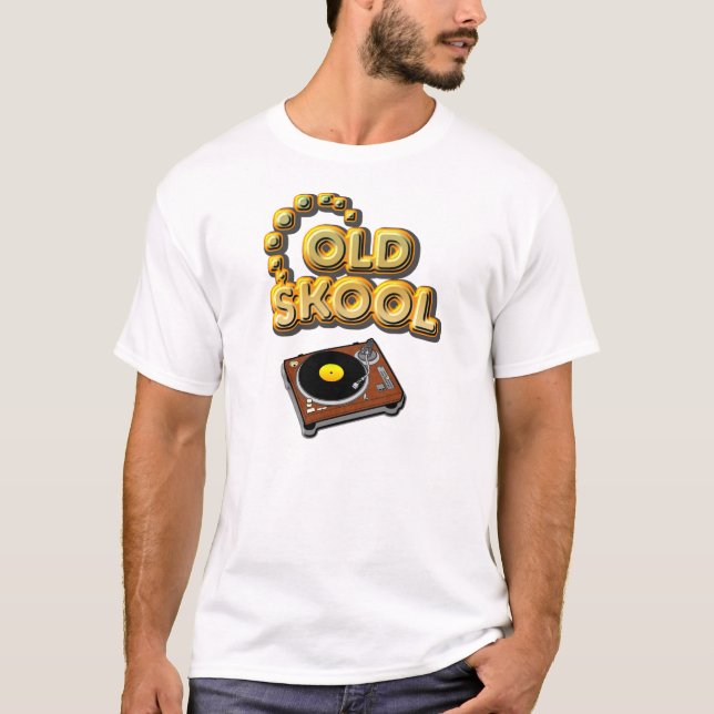 Camiseta Skool viejo LP (Anverso)