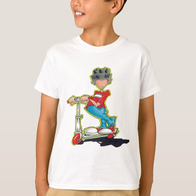 Camiseta skooter kid (Anverso)