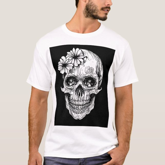 Camiseta skull (Anverso)