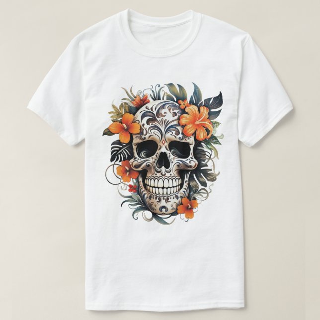 Camiseta Skull (Diseño del anverso)