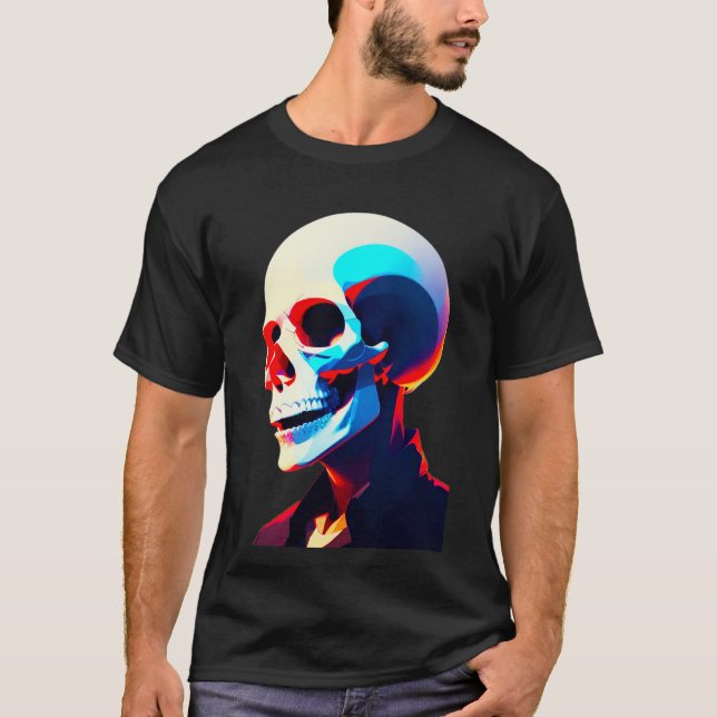 Camiseta Skull 1 Edición Limitada Q'UQ'U Desings  (Anverso)