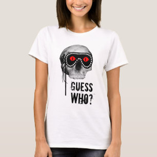 Camiseta Skull - Adivina quién? personalizable