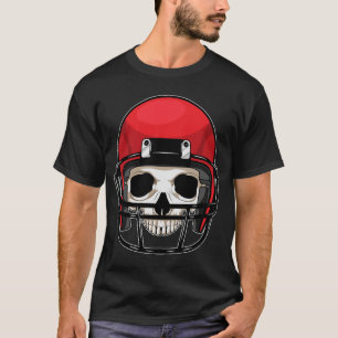 Camiseta Skull American Football Sports