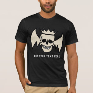 Camiseta Skull and Wings