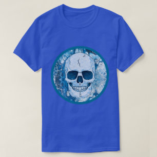 Camiseta Skull azul de Guay