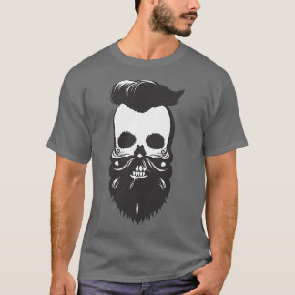 Camiseta Skull Barber TShirt Classic TShirt