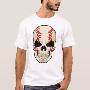 Camiseta Skull Baseball Sports
