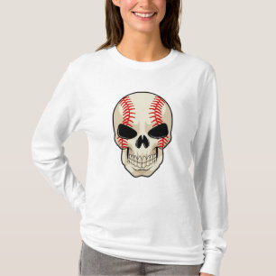 Camiseta Skull Baseball Sports