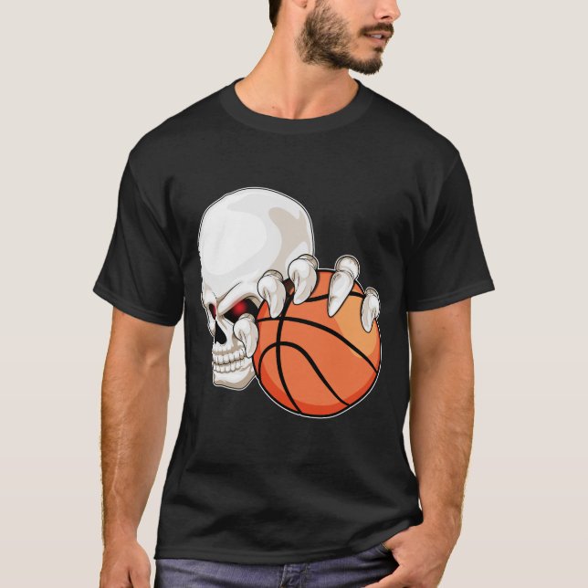 Camiseta Skull Basketball (Anverso)