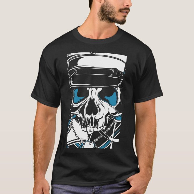 Camiseta Skull Captain (Anverso)