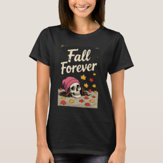 Camiseta Skull Chica Fall Forever