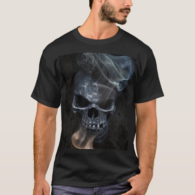 CAMISETA SKULL DE FUMADORES (Anverso)