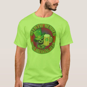 Camiseta Skull del equipo de bebidas irlandés