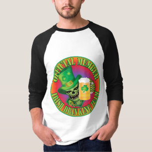Camiseta Skull del equipo de bebidas irlandés