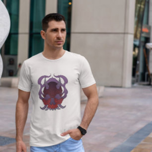 Camiseta Skull Demon Halloween