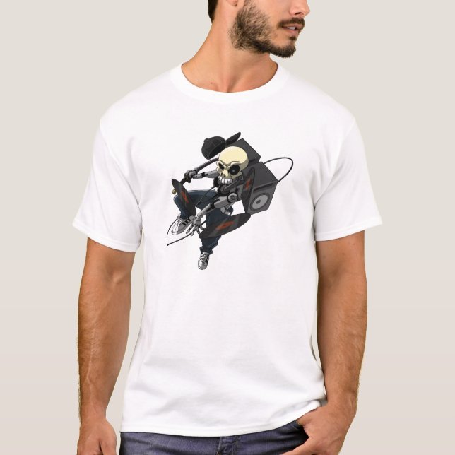 Camiseta Skull DJ Ninja (Anverso)