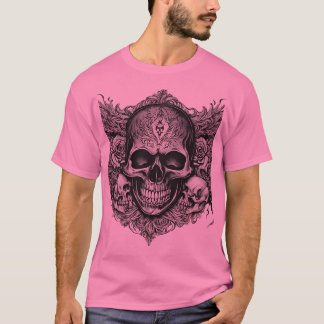 Camiseta Skull esbozada