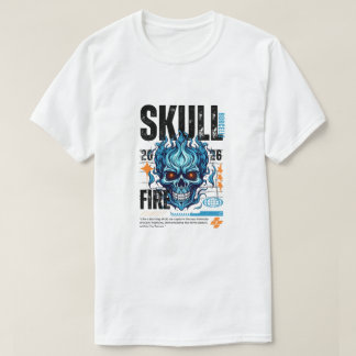 Camiseta Skull fire