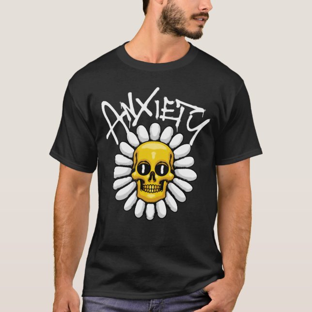 Camiseta Skull Flower Streetwear (Anverso)