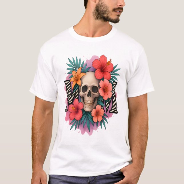 Camiseta Skull Funny Mother (Anverso)