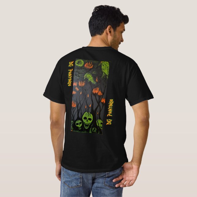 Camiseta Skull Garden v.2 (Reverso completo)
