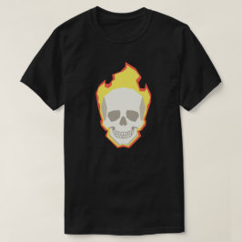 Camiseta Skull Graphic T-Shirt – Minimal Dark Skull Design 