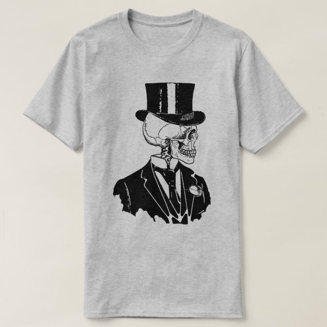 Camiseta Skull Groom (Diseño del anverso)