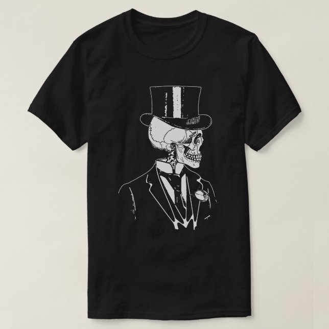 Camiseta Skull Groom (Diseño del anverso)