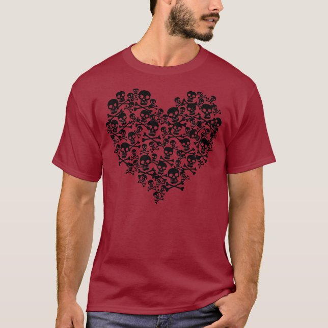 Camiseta Skull Heart (Anverso)