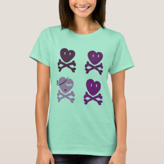 Camiseta Skull Heart