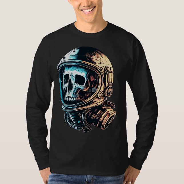 Camiseta Skull in an astronaut helmet skull astronaut  1 (Anverso)