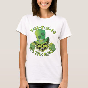 Camiseta Skull irlandés