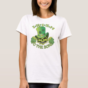 Camiseta Skull irlandés