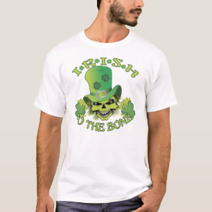 Camiseta Skull irlandés