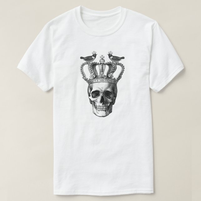 Camiseta skull King (Diseño del anverso)