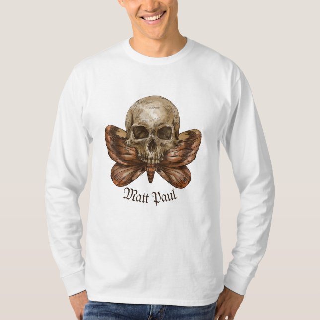 Camiseta Skull Moth (Anverso)